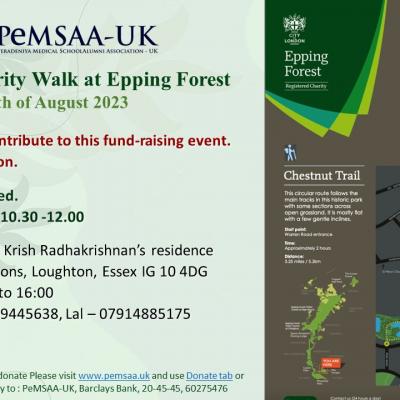 Summer Charity Walk at Epping Forest 2023